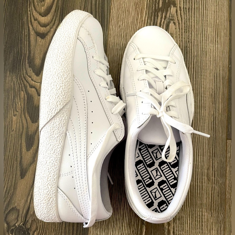 Puma Love Blank white women’s sneakers size 8.5